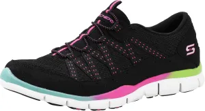 Skechers Women's Gratis Strolling Black/Multi Sneakers 6 M US