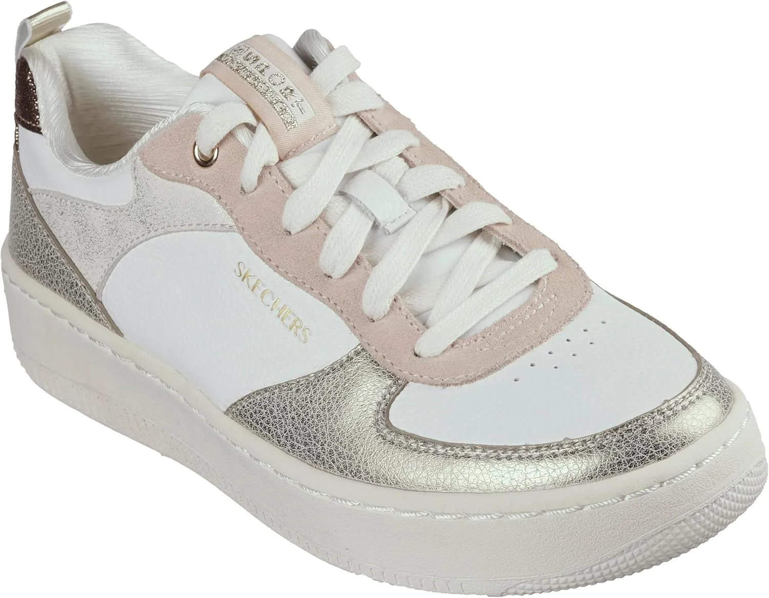 Skechers Women's, Sport Court 92-Sheer Shine Sneaker