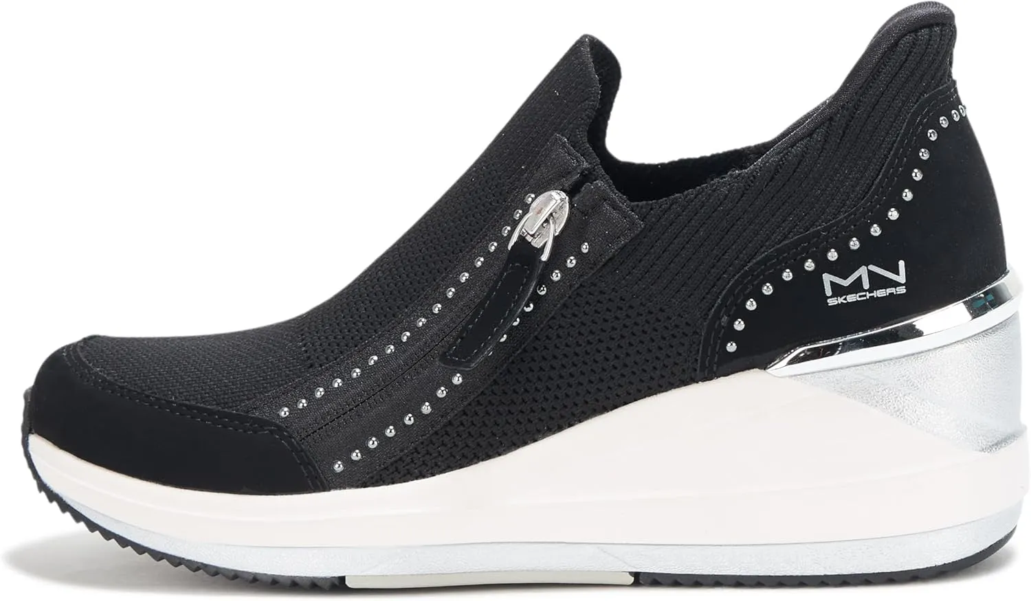 Skechers Women's The Triple Wedge-Krissie Hands Free Slip-ins Sneaker