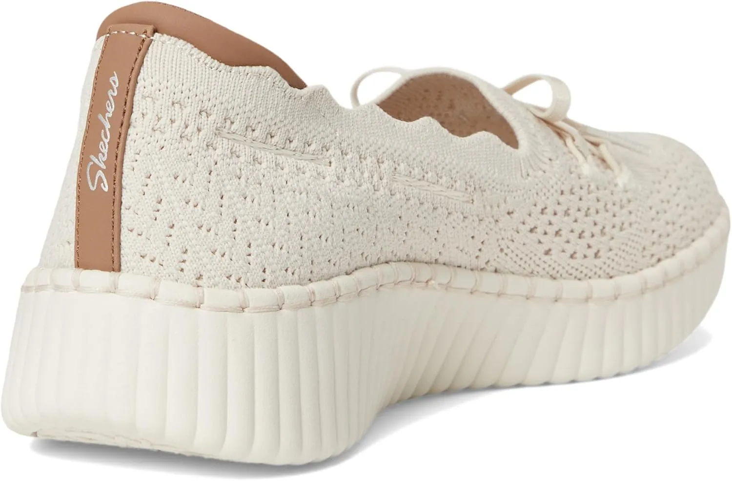 Skechers Women's Wilshire BLVD-Knit Sail Sneaker