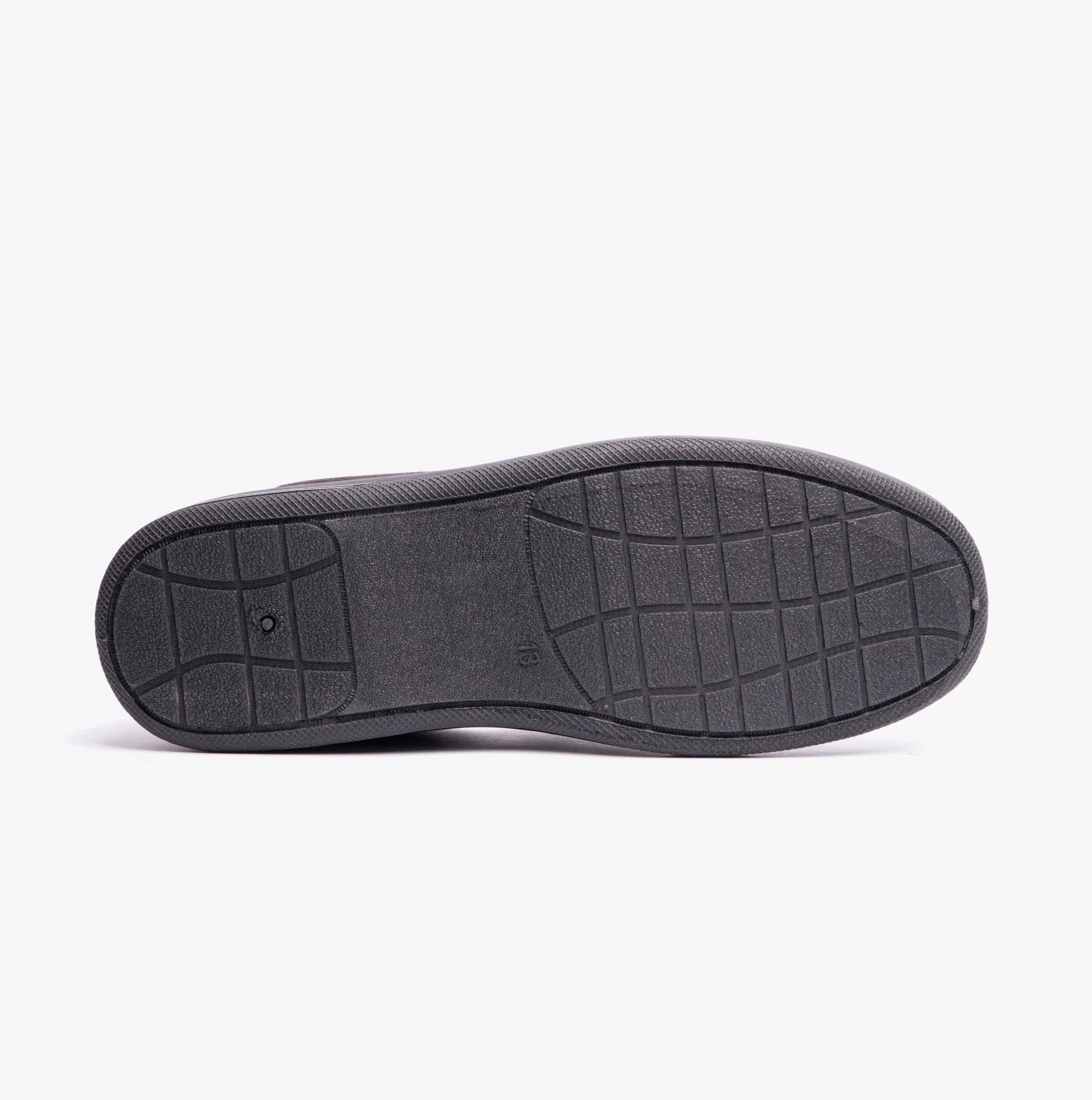 Sleepers WILSON Brown Mens Plush Velour Twin Gusset Slipper