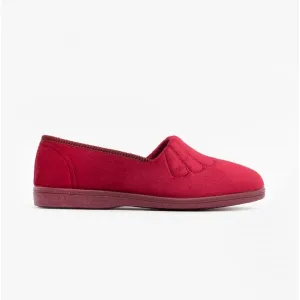 Sleepers ZARA Womens Full Slippers Wine