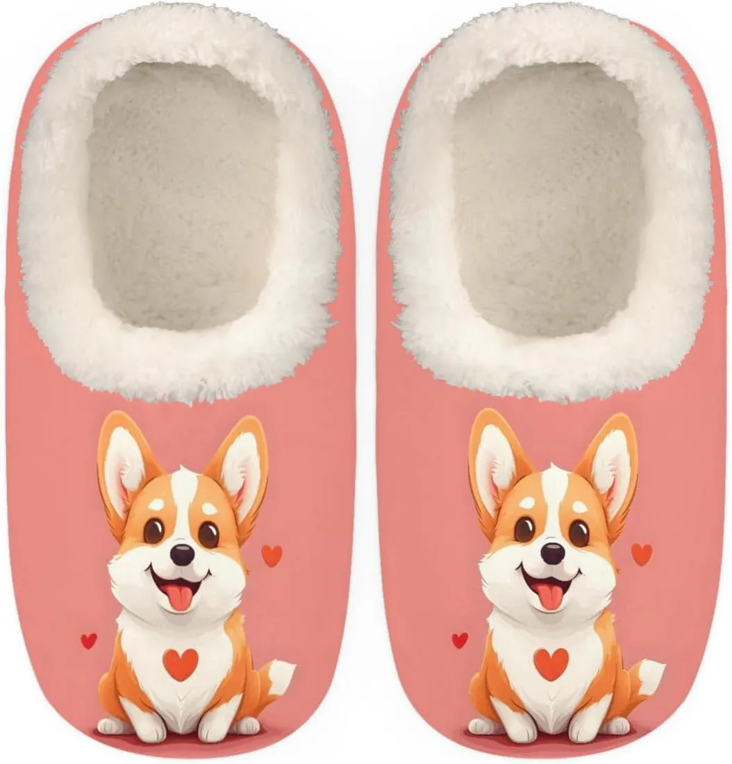 Slipper for Women Men, Fuzzy Memory Foam House Slippers Soft Cozy Warm Closed Back Slippers Lightweight Non-Slip Home Shoes Indoor Slippers