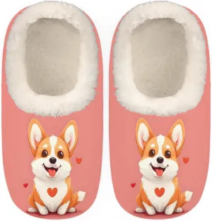 Slipper for Women Men, Fuzzy Memory Foam House Slippers Soft Cozy Warm Closed Back Slippers Lightweight Non-Slip Home Shoes Indoor Slippers