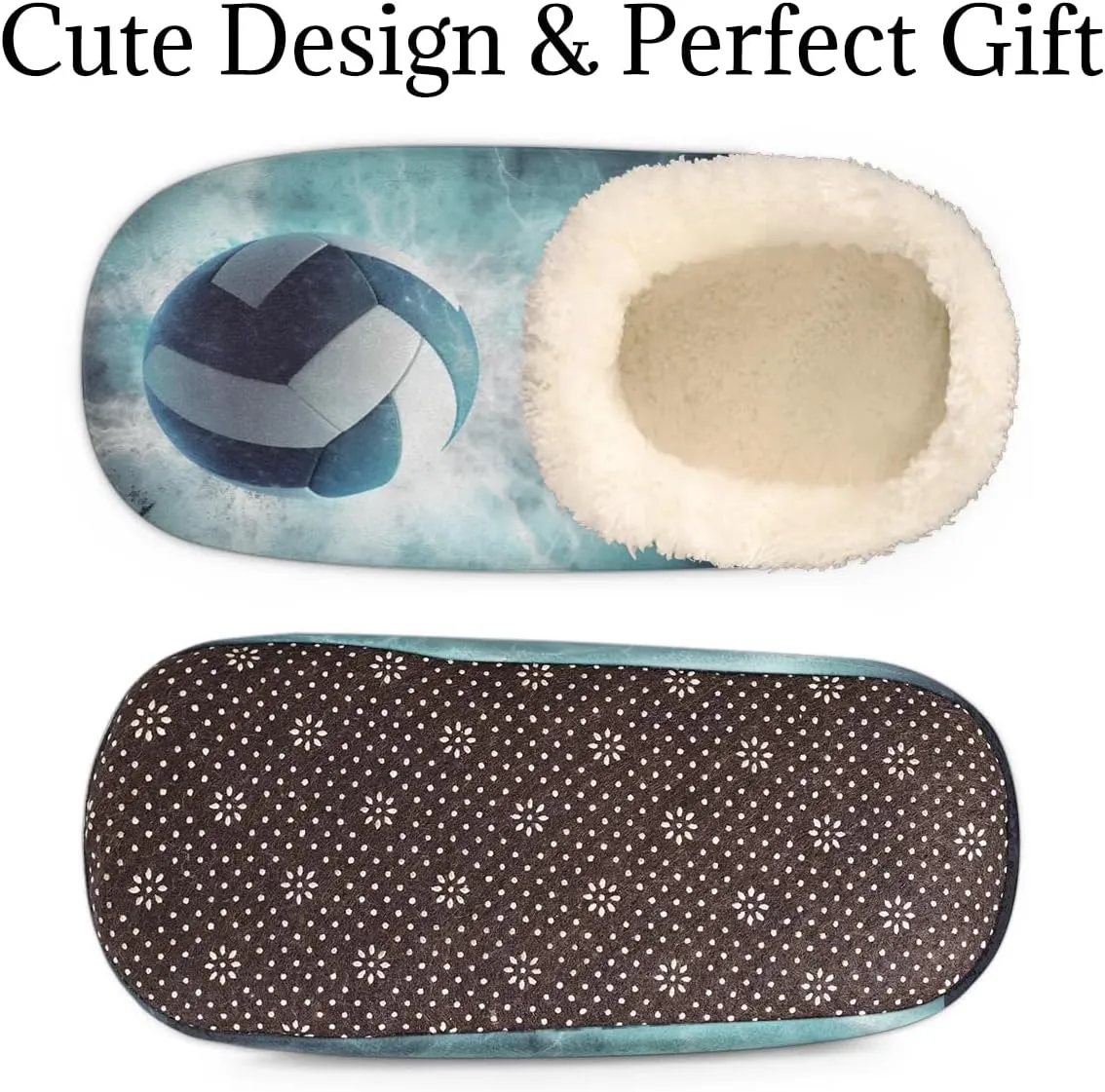 Slipper for Women Men, Fuzzy Memory Foam House Slippers Soft Cozy Warm Closed Back Slippers Lightweight Non-Slip Home Shoes Indoor Slippers