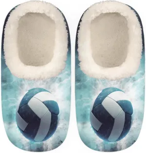Slipper for Women Men, Fuzzy Memory Foam House Slippers Soft Cozy Warm Closed Back Slippers Lightweight Non-Slip Home Shoes Indoor Slippers