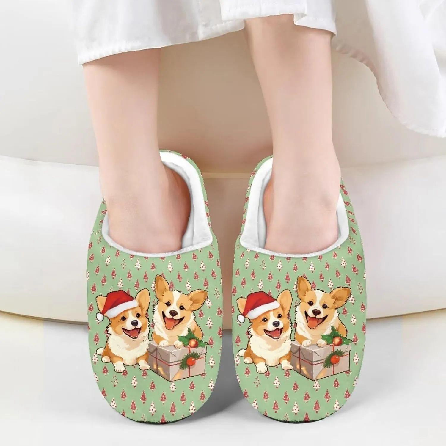 Slippers for Boys Girls Non-slip House Slipper Lightweight Warm Winter Slippers for Kids