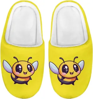 Slippers for Kids Anti-slip Plush Slippers Warm House Shoes Winter Bedroom Slippers