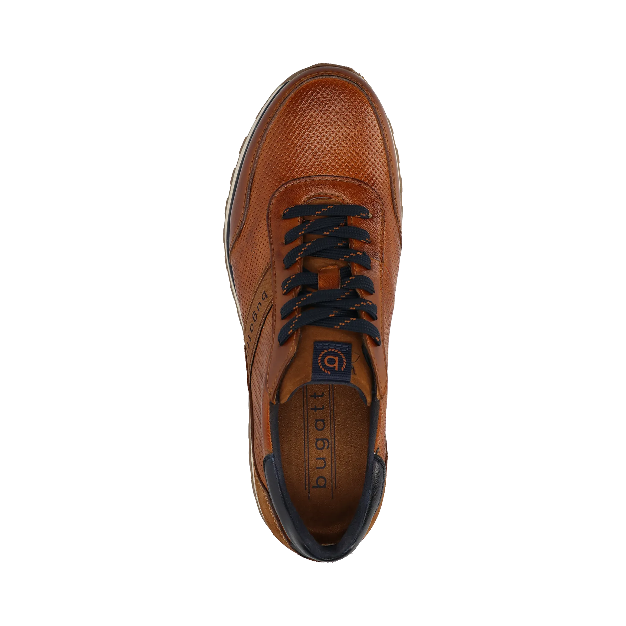 Sneaker cognac