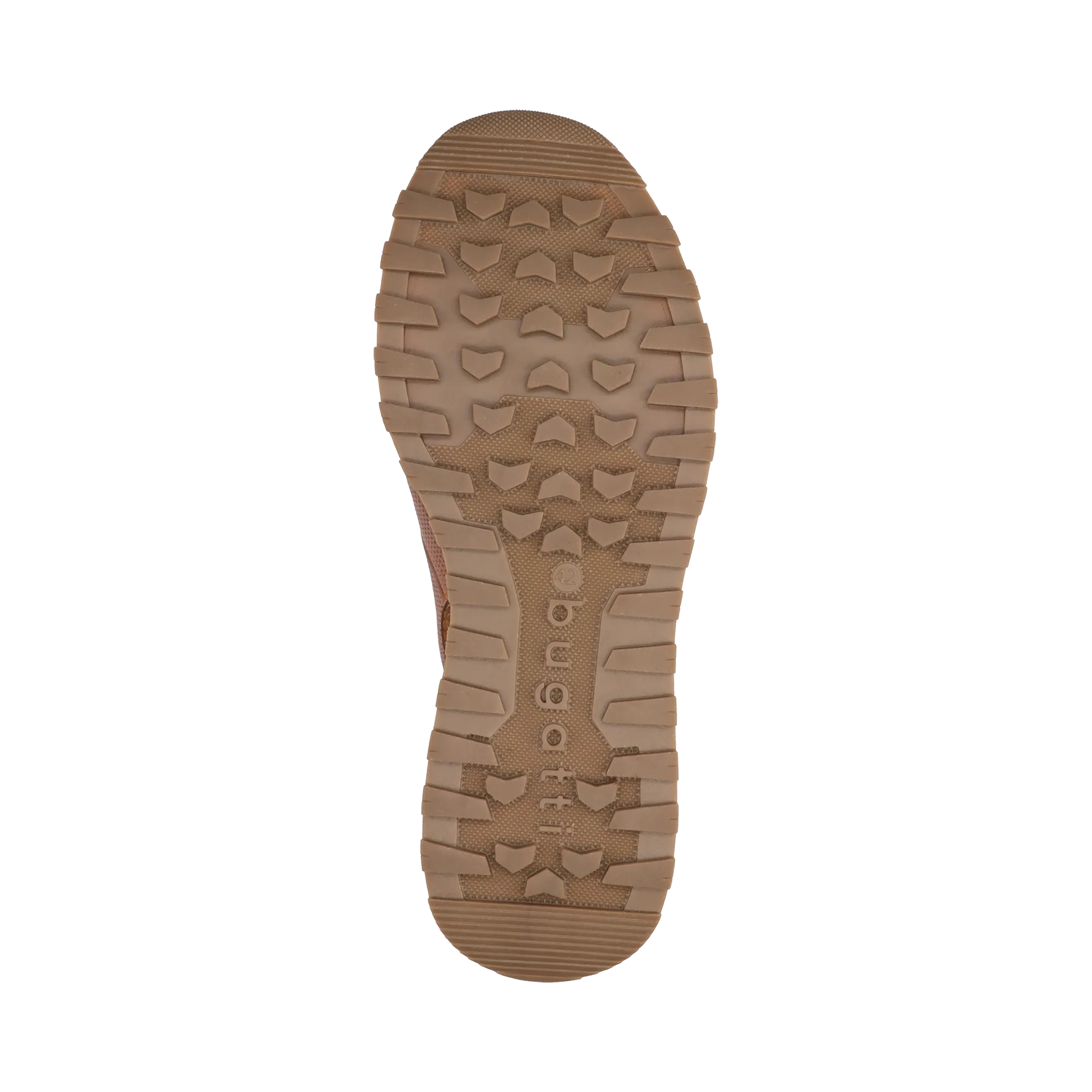 Sneaker cognac