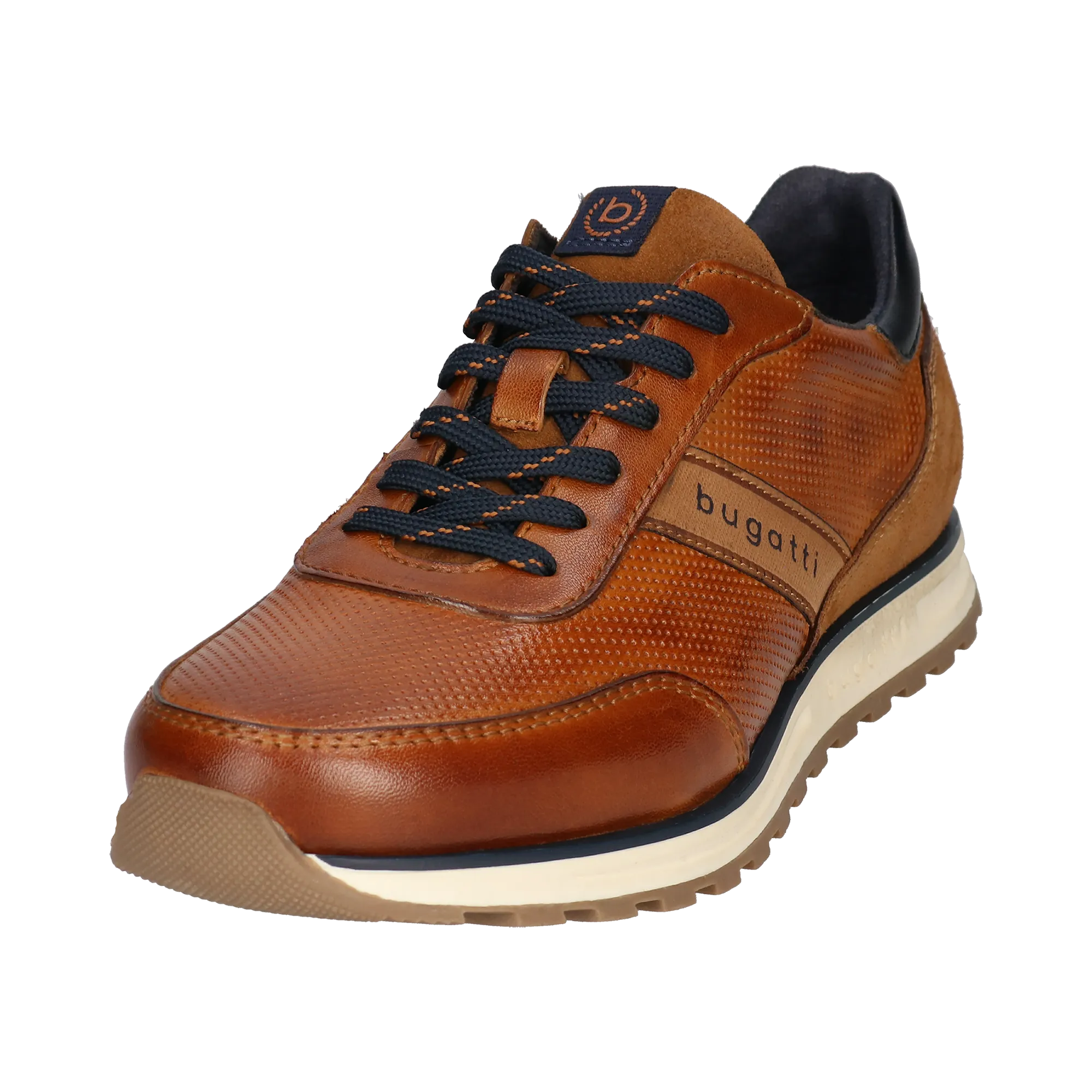 Sneaker cognac