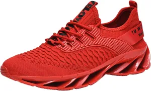 Sneakers Height Boosting Shoes for Men Walking Shoes Comfort Non Slip Breathable Knit Slip On Sneaker Laces for Men