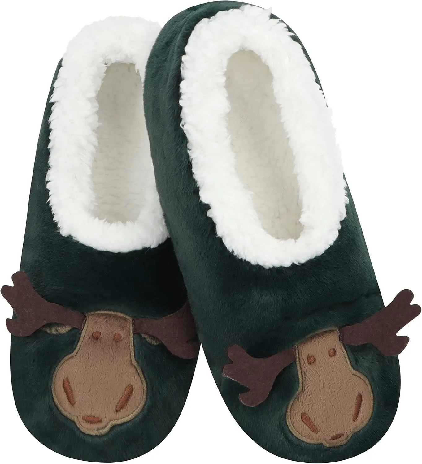 Snoozies Womens Slipper Socks - Cozy Slippers for Women - Fuzzy House Slippers for Indoor Use - Soft Sole Slippers