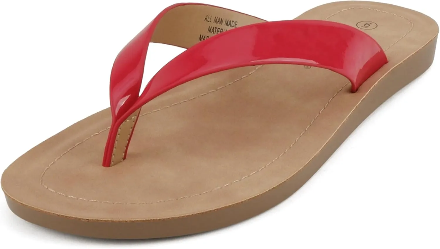 Soda Shoes Women Flip Flops Basic Plain Slippers Thongs Sandals Strap Casual Beach Ella-S