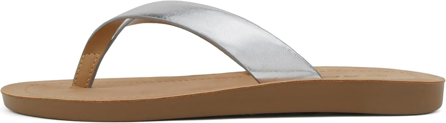 Soda Shoes Women Flip Flops Basic Plain Slippers Thongs Sandals Strap Casual Beach Ella-S