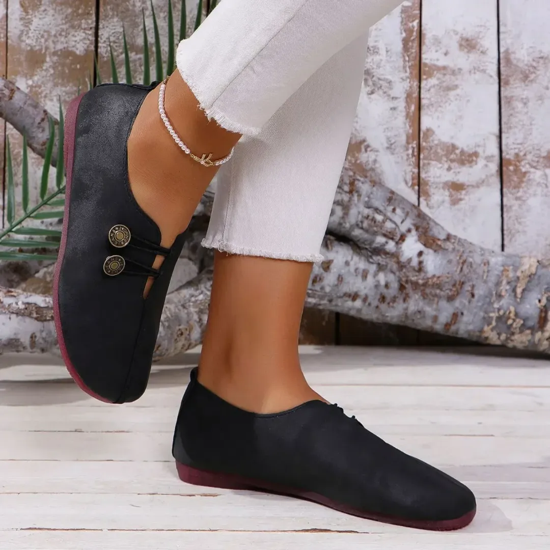Sofia | Flexible Suede Loafer