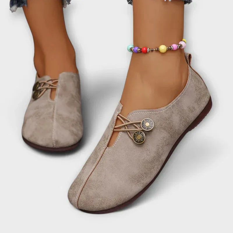Sofia | Flexible Suede Loafer