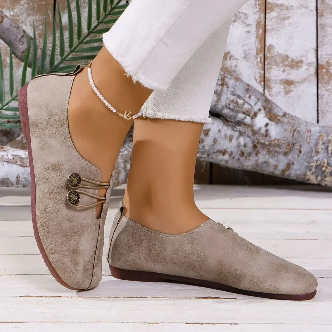 Sofia | Flexible Suede Loafer