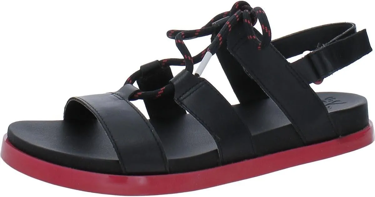 Sorel Roaming Lace Sandals for Women - Leather Upper, Lace-Up Closure, and Open Toe