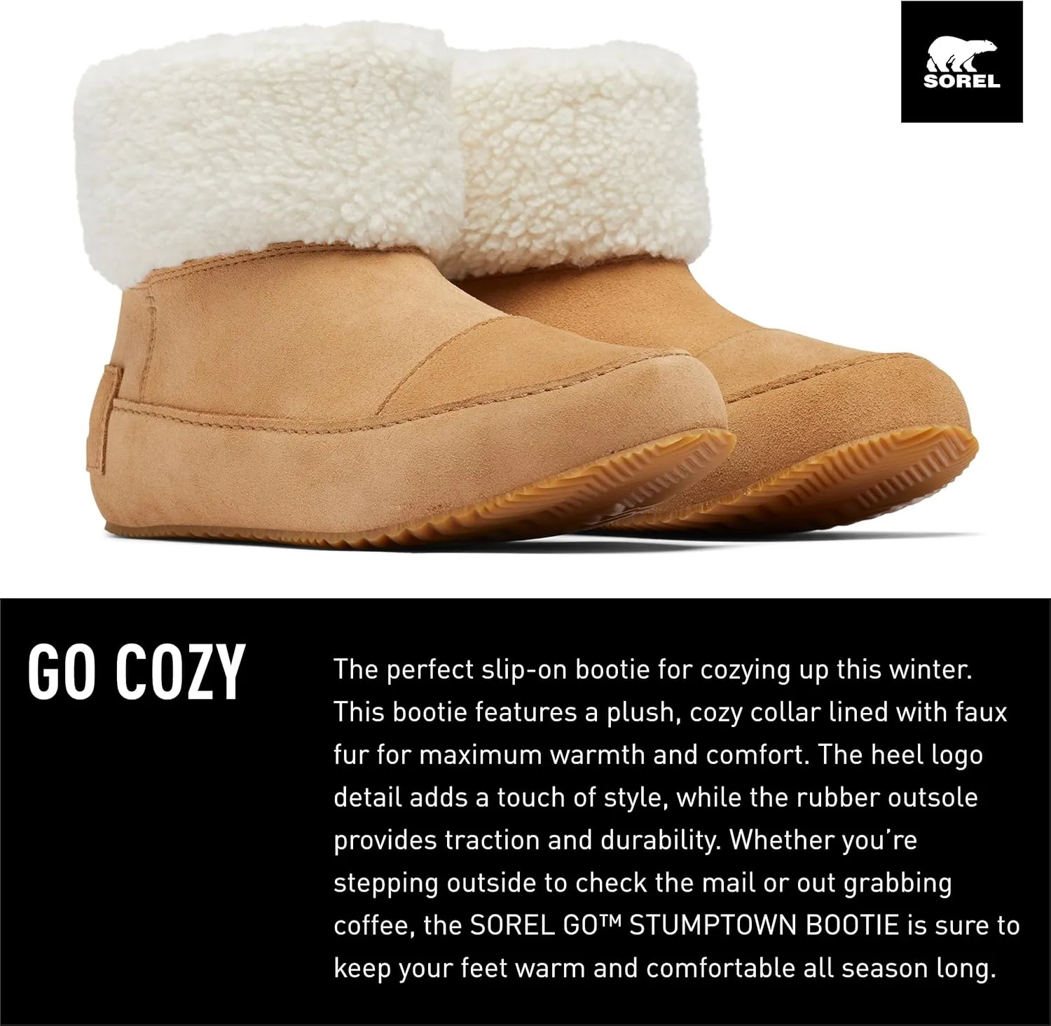 SOREL Women's Go Stumptown Bootie
