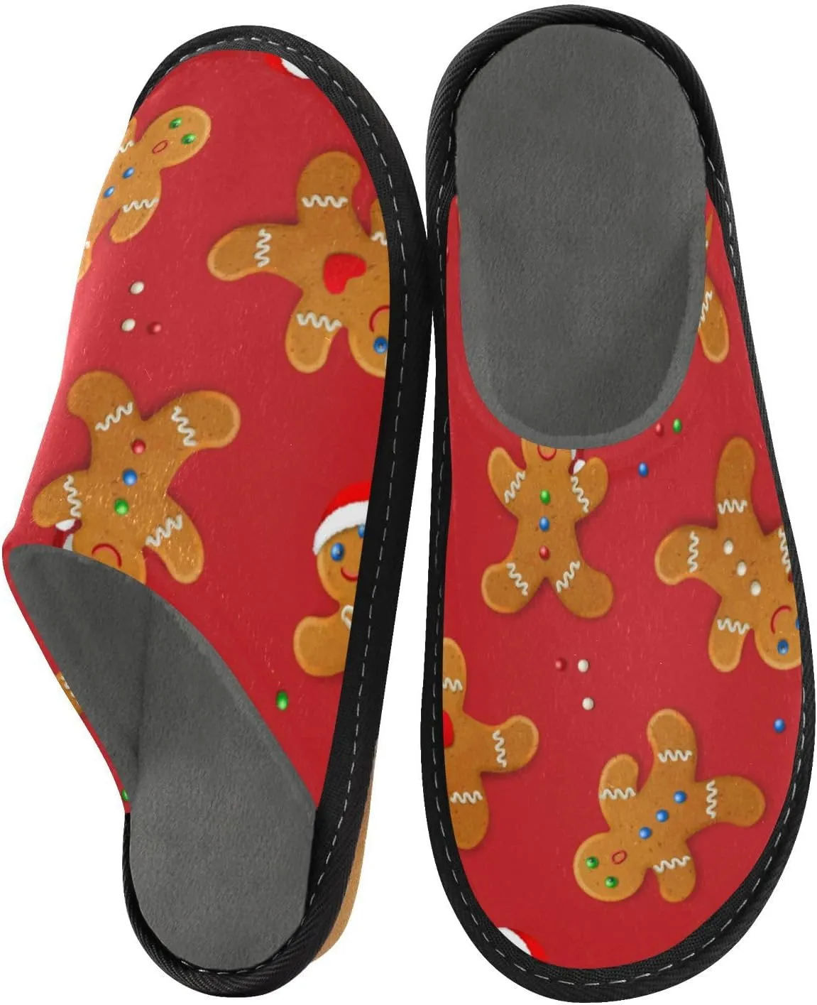 Spa Slippers Indoor House Fuzzy Slippers Soft Memory Foam Non-Slip Home Slipper Winter Shoes For Bedroom Hotel Travel 4-11