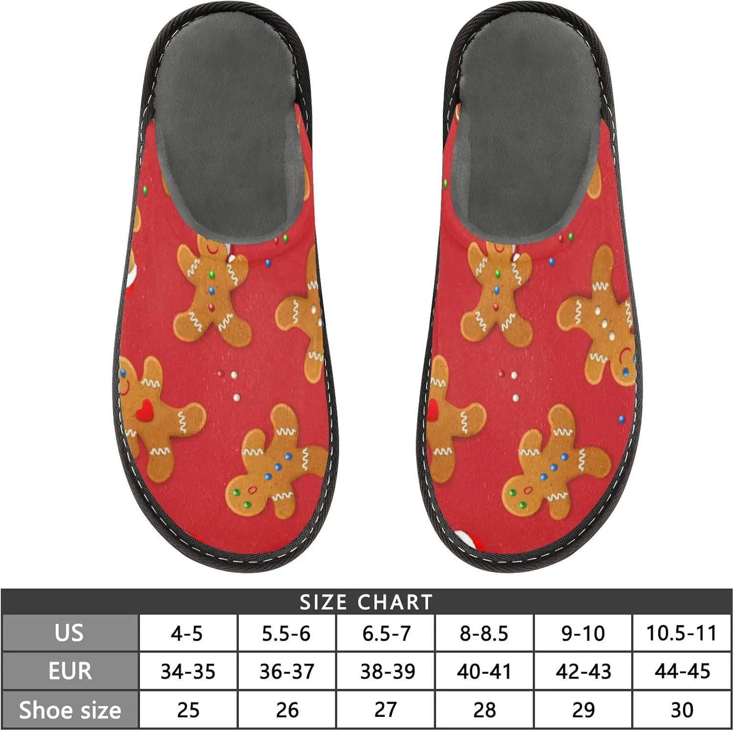 Spa Slippers Indoor House Fuzzy Slippers Soft Memory Foam Non-Slip Home Slipper Winter Shoes For Bedroom Hotel Travel 4-11