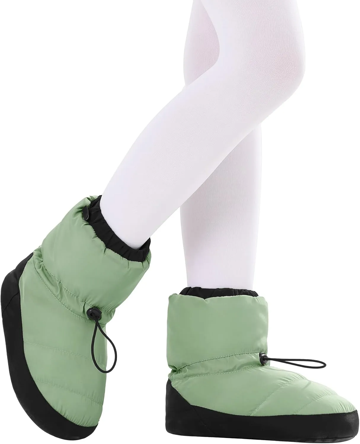 Stelle Girls Ballet Warm Up Booties Dance Slipper Boots Ballerina Elastic Shoes