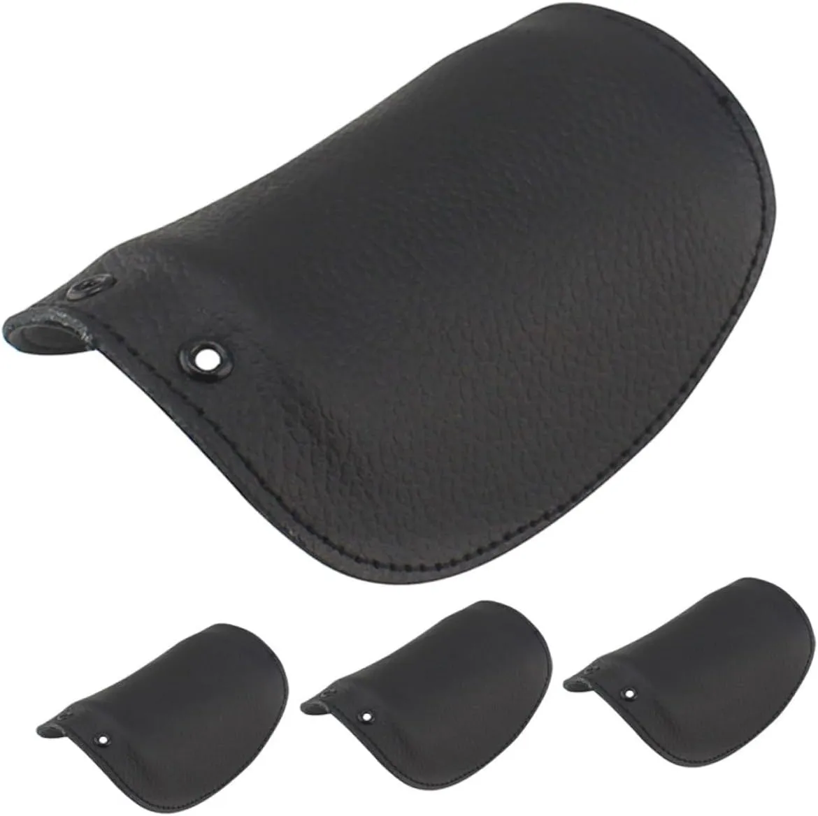 STOBAZA Shoes Protective Cover Set 2 Pairs Anti-smash Covers Cowhide Material Easy to Clean Foot Safety