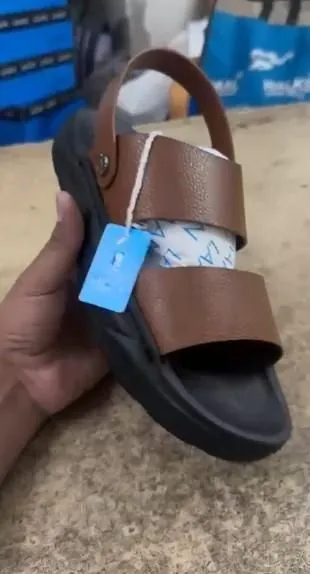 Stylish Breathable Sandal VR-compatible Casual Men's Compliance-certified Brown
