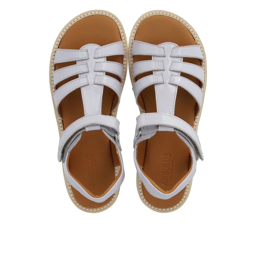 T-bar sandal with velcro closure