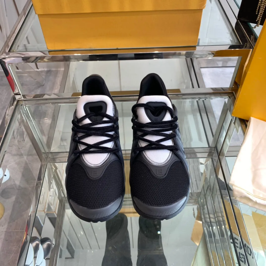 TAG Reduced-rate FENDI High-tech FENDI SNEAKER AND RUBBER IN BLACK MESH