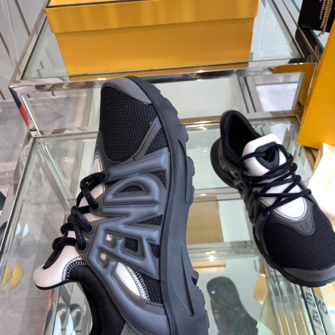 TAG Reduced-rate FENDI High-tech FENDI SNEAKER AND RUBBER IN BLACK MESH