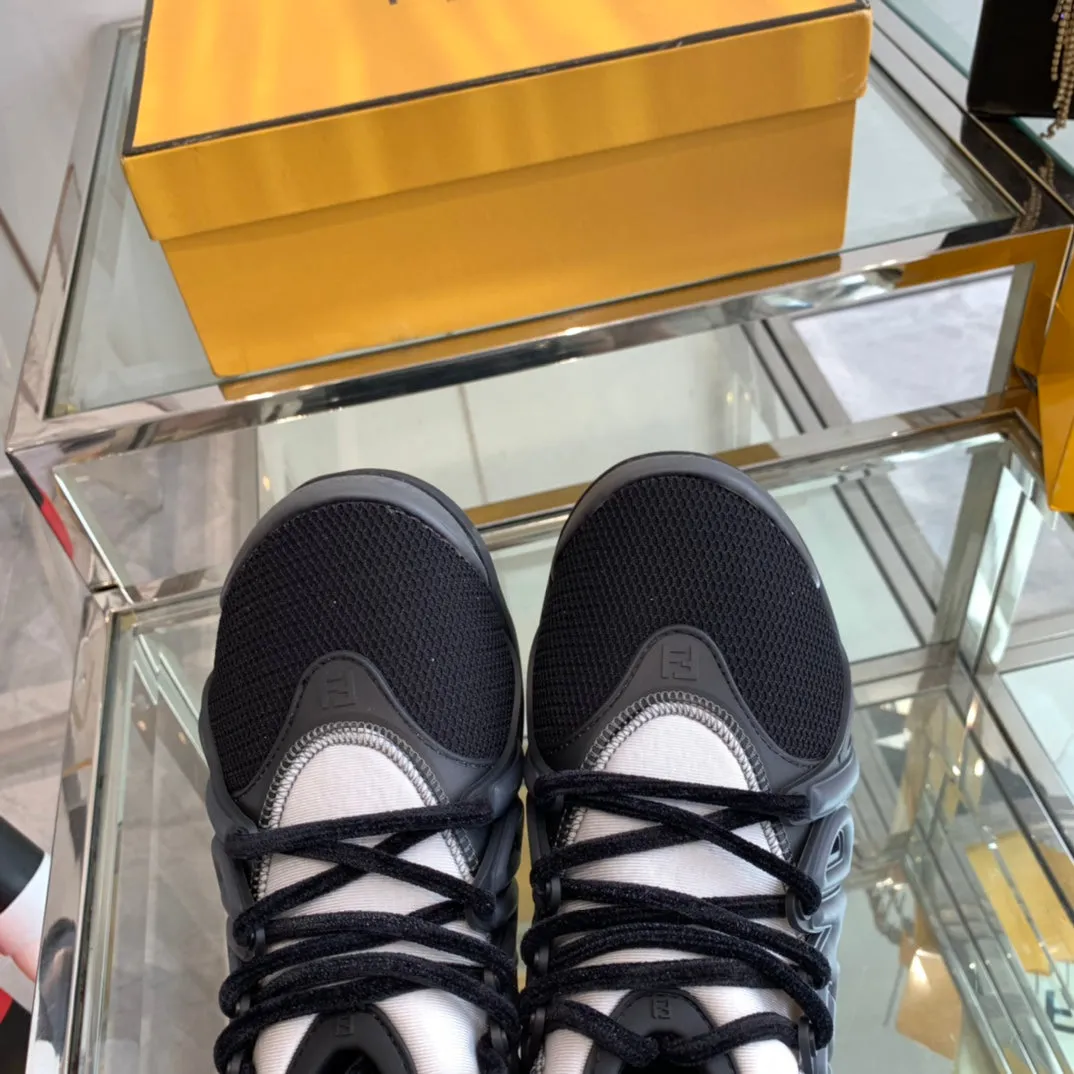 TAG Reduced-rate FENDI High-tech FENDI SNEAKER AND RUBBER IN BLACK MESH