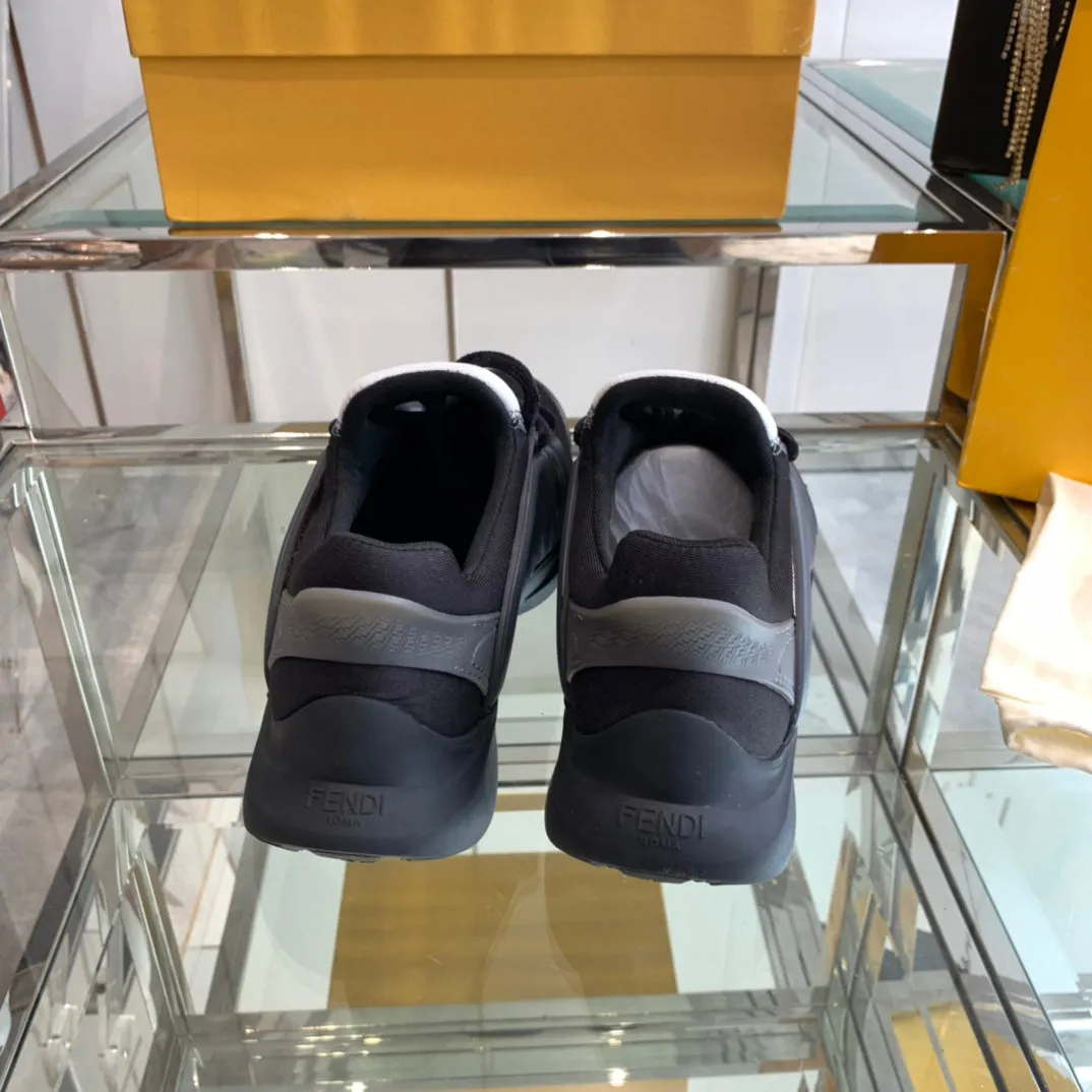 TAG Reduced-rate FENDI High-tech FENDI SNEAKER AND RUBBER IN BLACK MESH