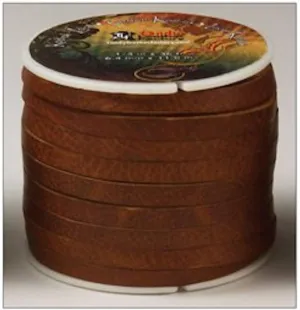 Tandy Leather Kodiak Lace 1/4" x 36 ft (6 mm x 10.9 m) Tan 5076-03