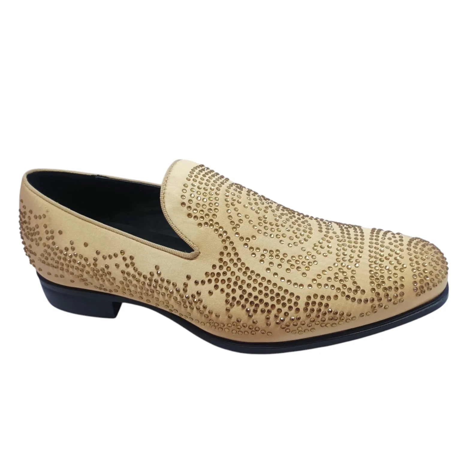 TERRONI: Velvet Embellished Loafer S61