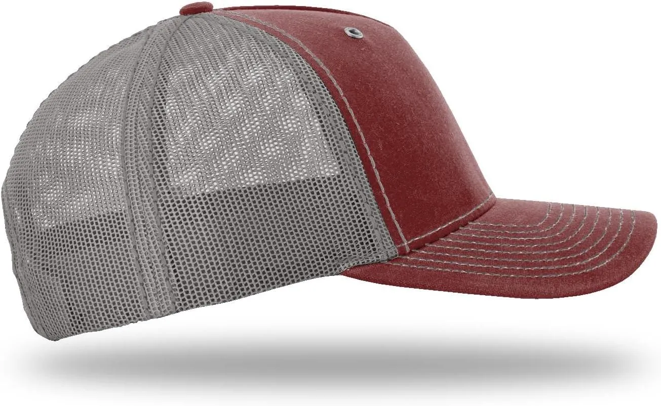 The Hat Pros | Richardson 112WH Hawthorne Rugged Waxed-Cotton Trucker Hat Bundle with THP Hat & Clothing Brush