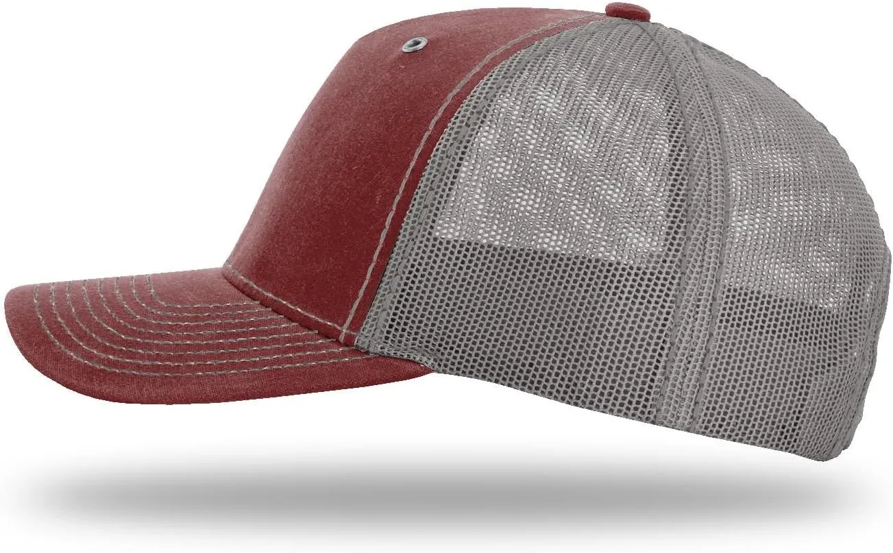 The Hat Pros | Richardson 112WH Hawthorne Rugged Waxed-Cotton Trucker Hat Bundle with THP Hat & Clothing Brush