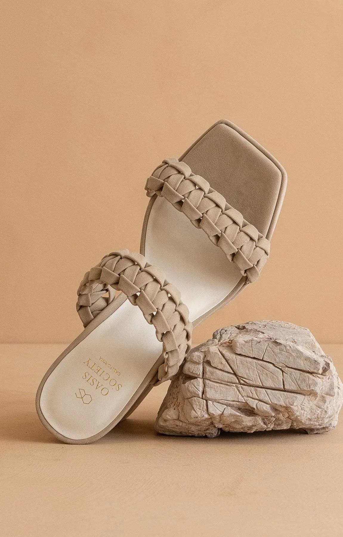 The Zenda - Braided Platform Party Heels