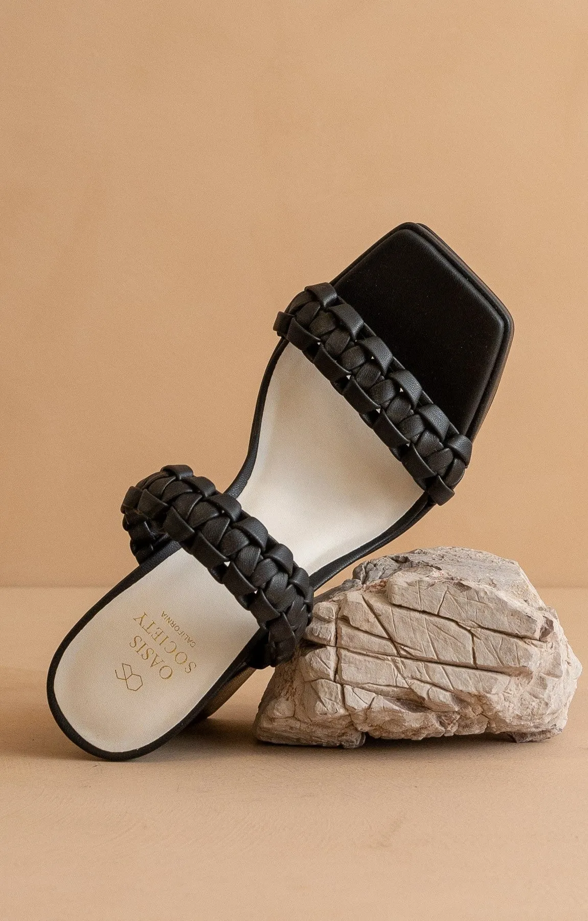 The Zenda - Braided Platform Party Heels