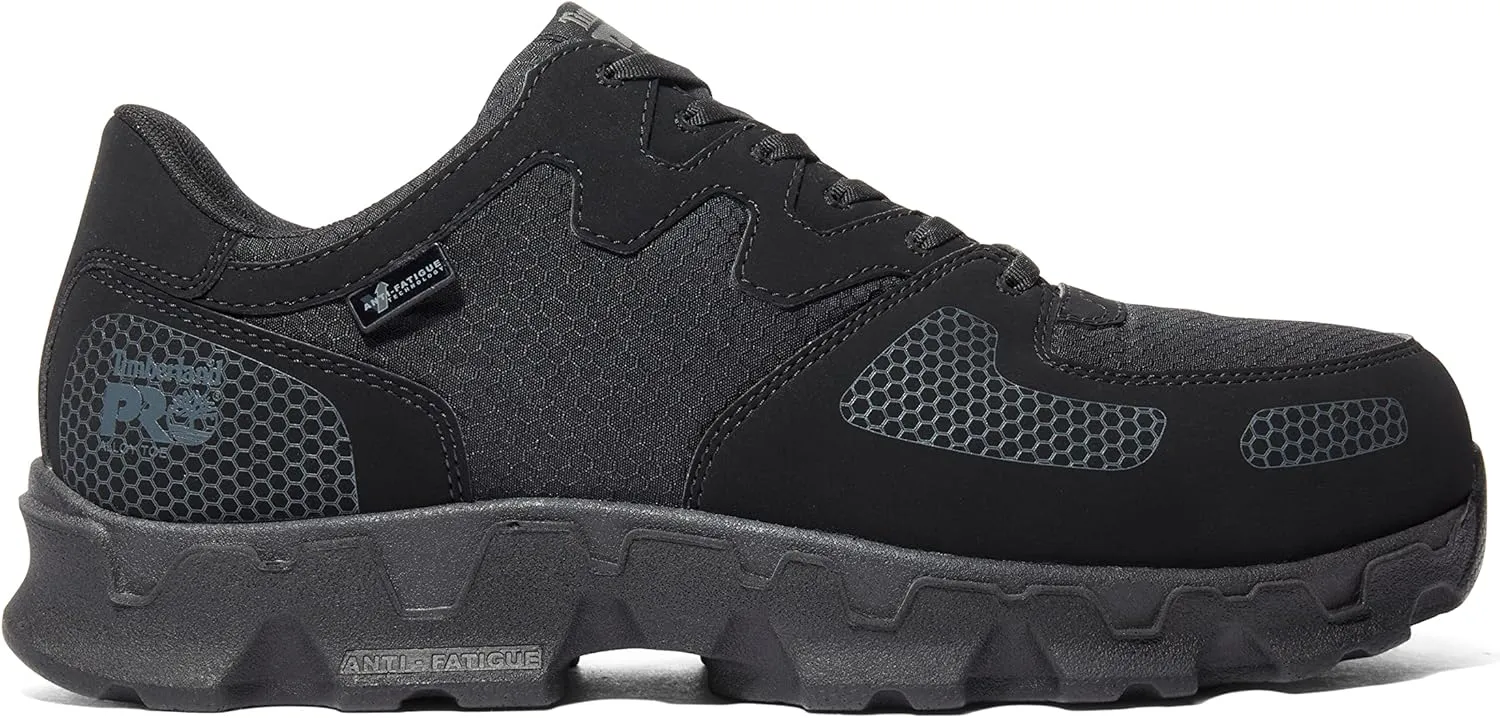Timberland PRO Men's Powertrain Alloy Safety Toe Static Dissipative Industrial Athletic Work Shoe