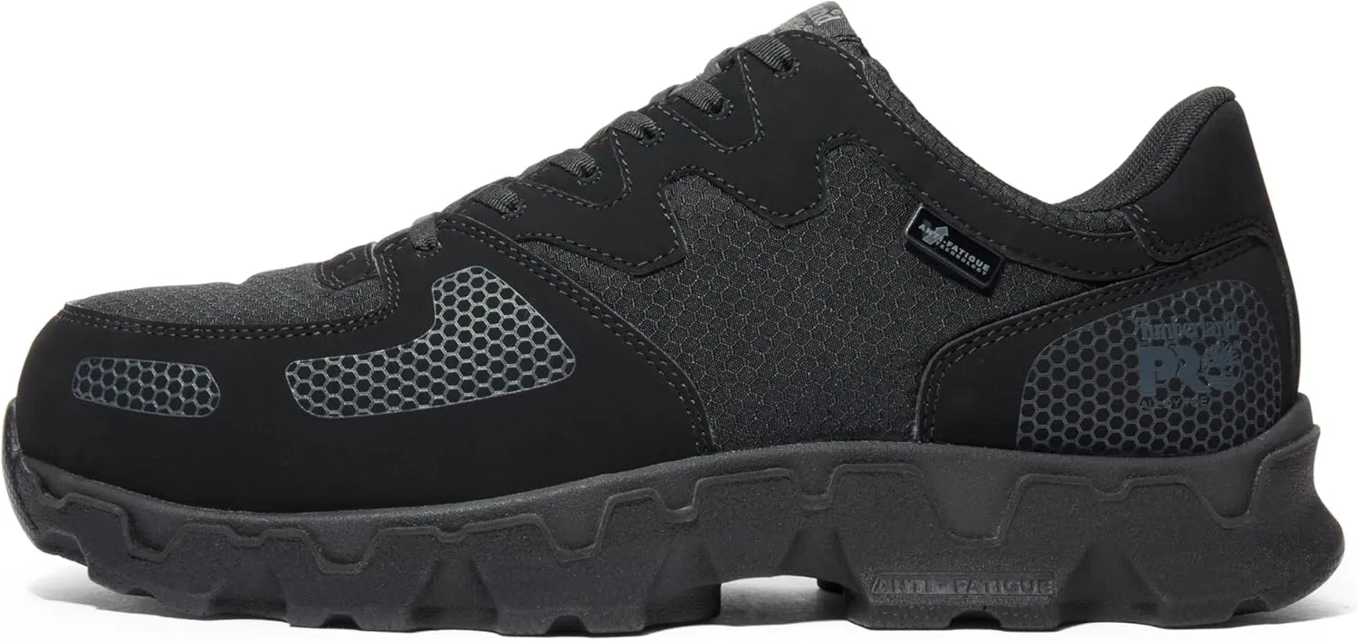 Timberland PRO Men's Powertrain Alloy Safety Toe Static Dissipative Industrial Athletic Work Shoe