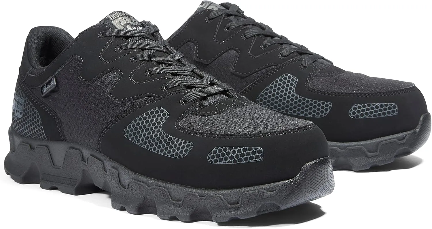 Timberland PRO Men's Powertrain Alloy Safety Toe Static Dissipative Industrial Athletic Work Shoe