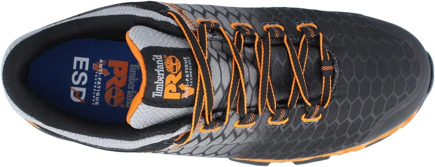 Timberland PRO Men's Powertrain Sport Alloy Safety Toe Static Dissipative Industrial Athletic Work Shoe