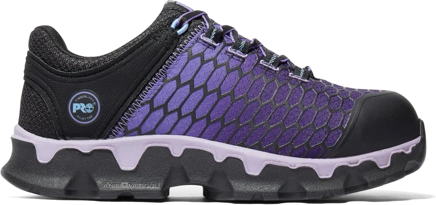 Timberland PRO Women's Powertrain Sport Alloy Safety Toe Static Dissipative Industrial Athletic Work Shoe