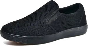 TIOSEBON Men's Mesh Slip on Walking Shoes-Comfortable Drving Loafer Fashion Sneaker
