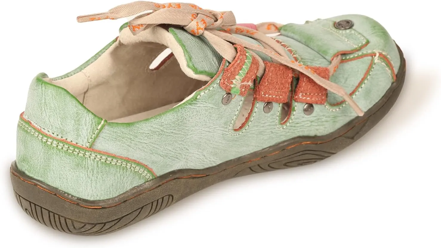TMA EYES Women's Patchwork Leather Walking Sandal Shoes