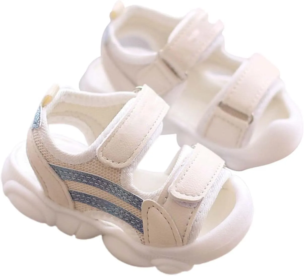 Toddler Foam Sole Sandals Open Toe Soft Slide Sandal Baby Infant Summer Casual Light Comfy Slip On Shoes Outdoor Trendy