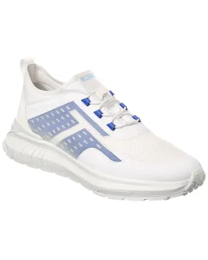 TOD’s Allacciata Rete Running No_Code Mesh & Leather Sneaker