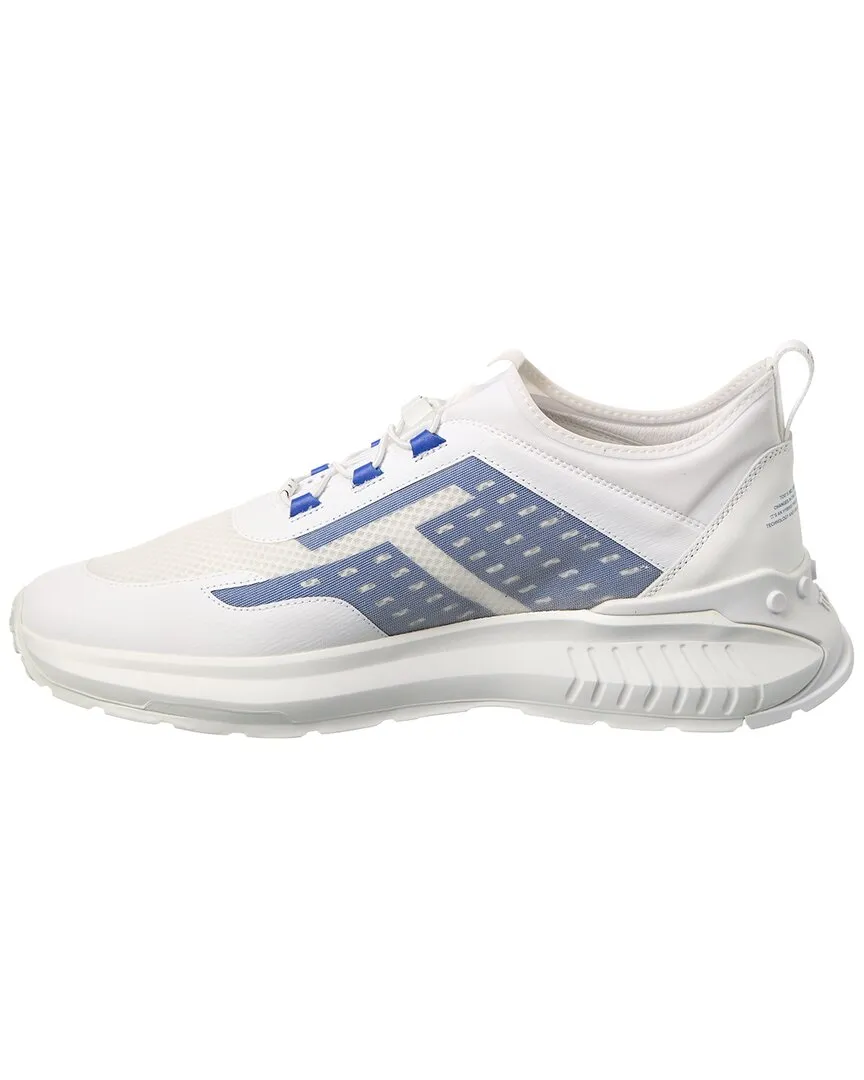 TOD’s Allacciata Rete Running No_Code Mesh & Leather Sneaker
